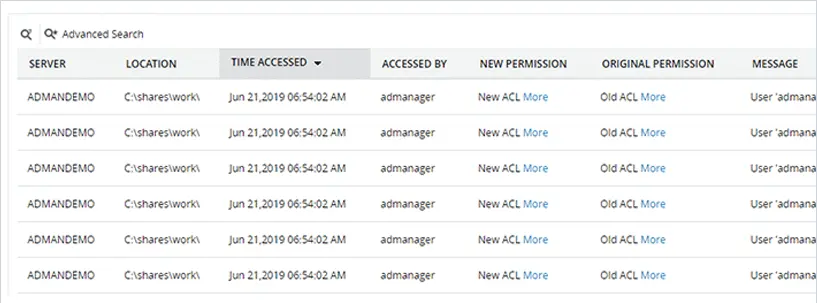 audit windows file shares