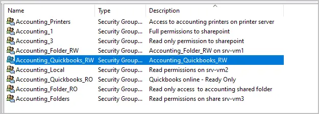 active directory description field