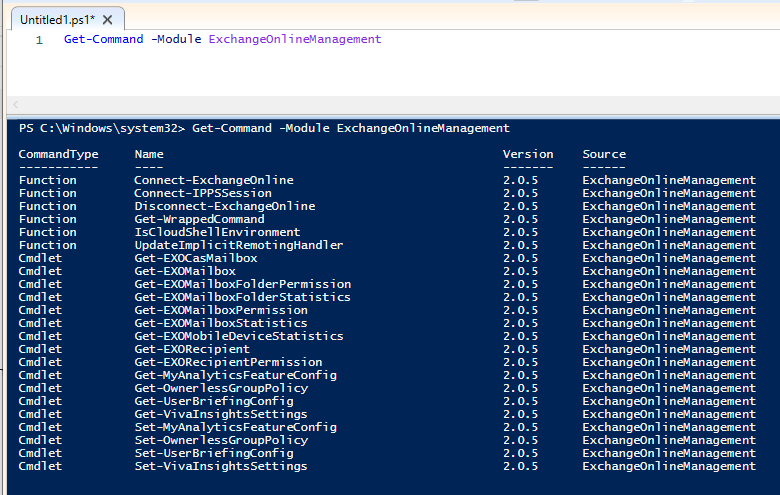 Connect to Exchange Online with PowerShell (MFA Support)