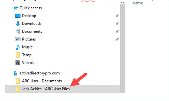 Files folder open in File Explorer