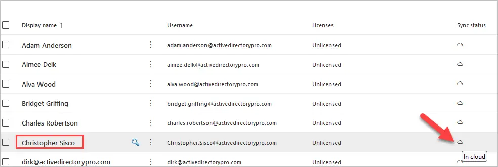 Same account now showing as cloud only after sync was disabled