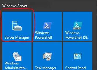 server manager