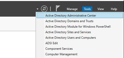 Active Directory Administrative Center