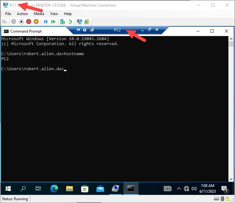 remote desktop connection example