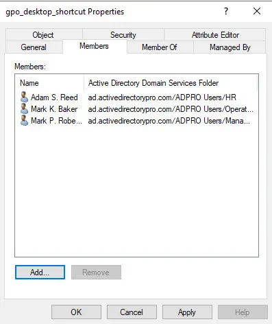ad security group