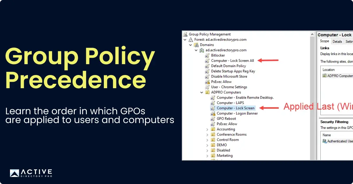 gpo order precedence