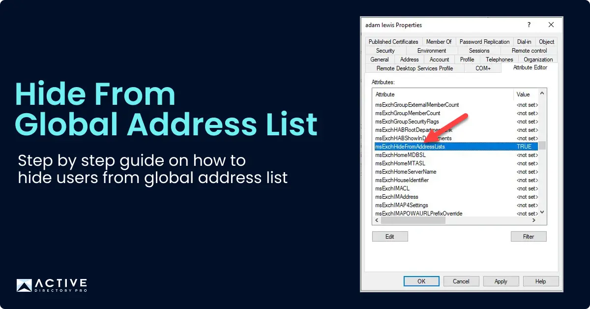 hide from global address list