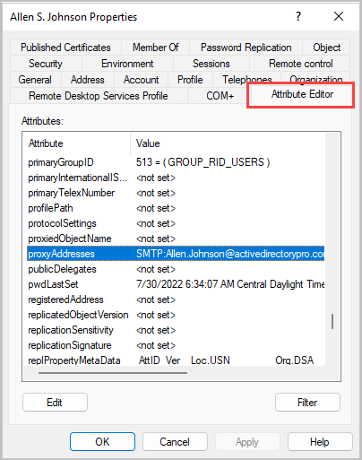 aduc attribute editor