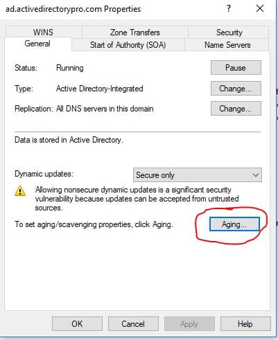 dns aging 