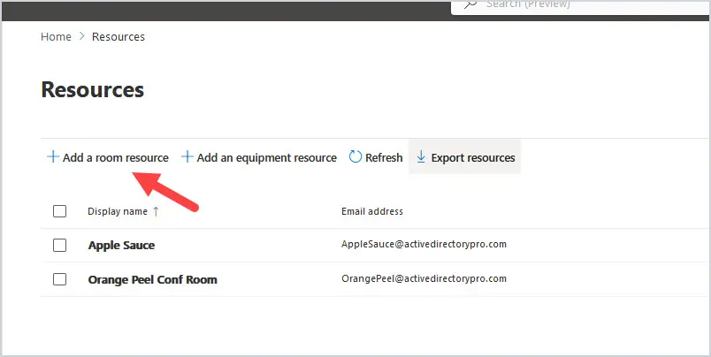 How to Create a Room Resource in Office 365