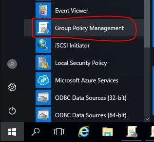 open group policy management
