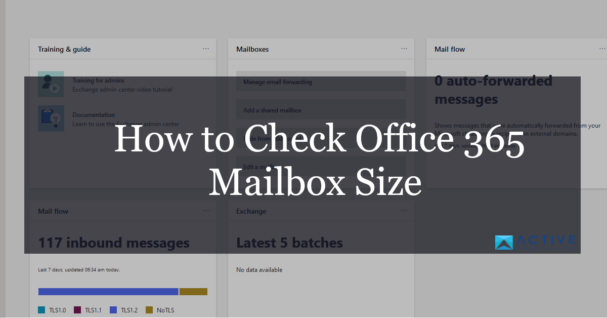 Find office 365 mailbox size