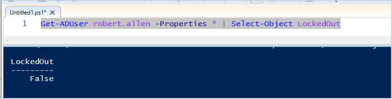 powershell get locked users