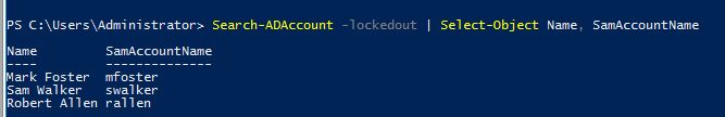 find all locked users