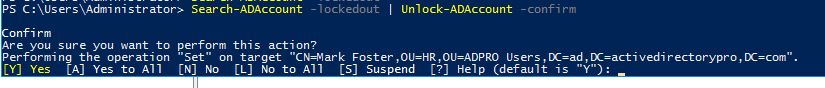 confirm account lockout