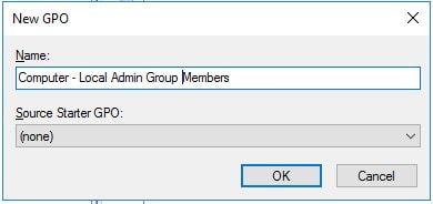 give gpo name
