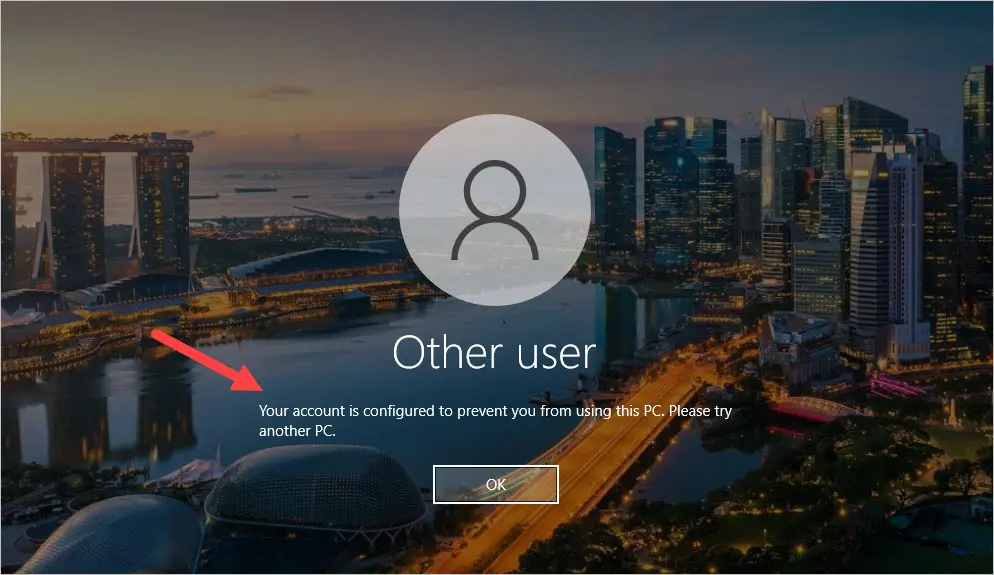 Limit user logon to specific computers