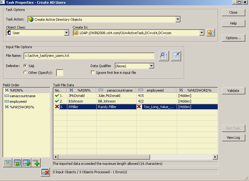 Active directory export import tool cracked
