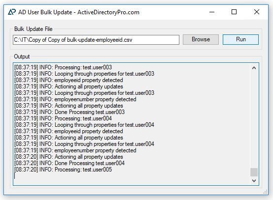 How To Bulk Modify Active Directory User Attributes Active Directory Pro 2294