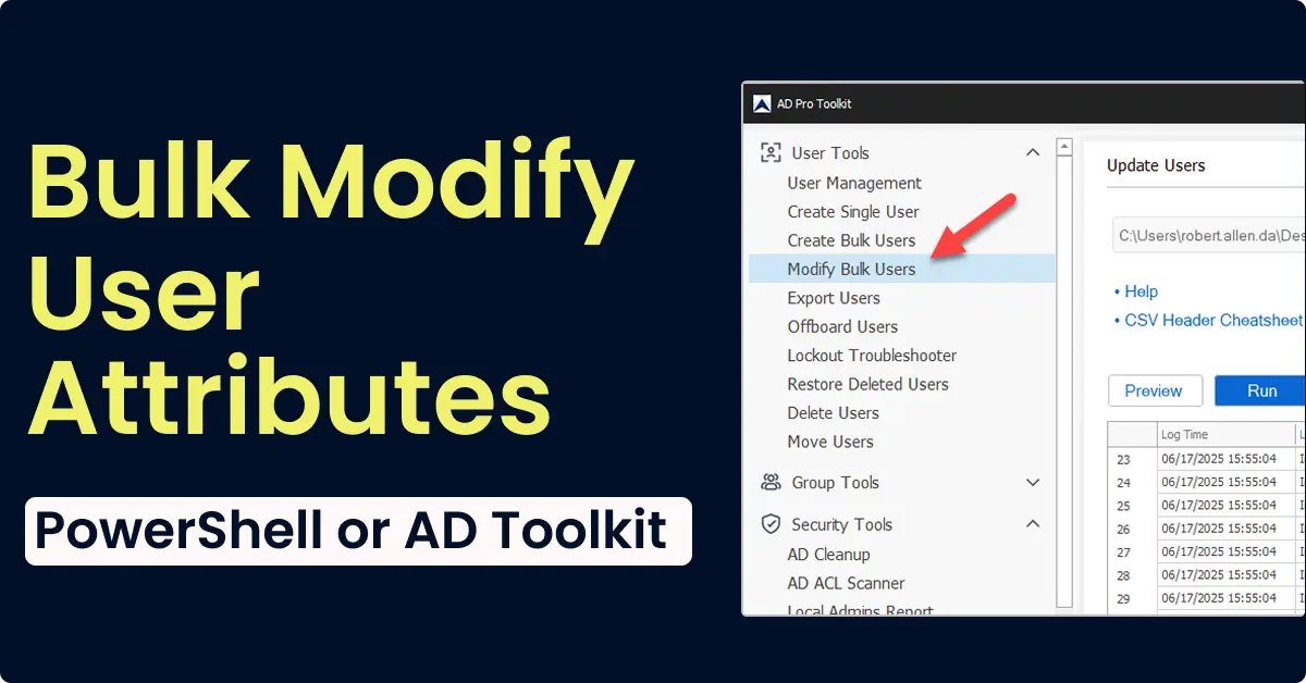 bulk modify user attributes
