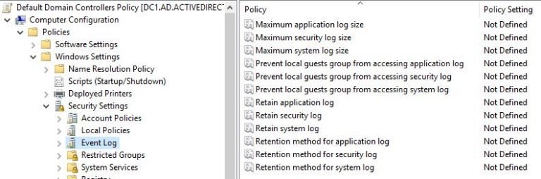 Top 11 Windows Audit Policy Best Practices Active Directory Pro 2716