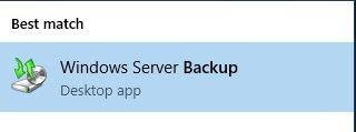 windows server backup