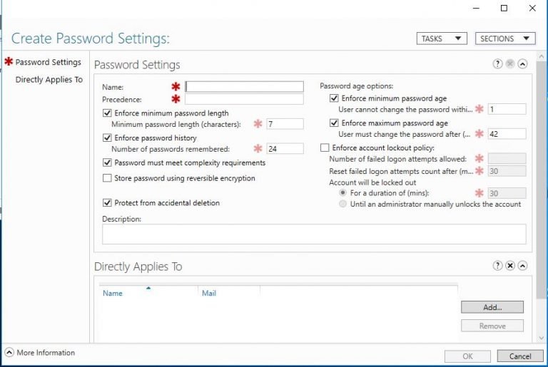 Fine Grained Password Policy Vs Gpo