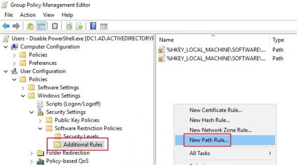 How To Disable Powershell With Group Policy Active Directory Pro 4822