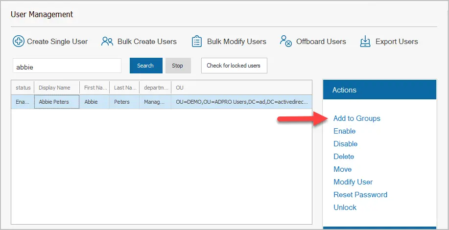 toolkit add to groups