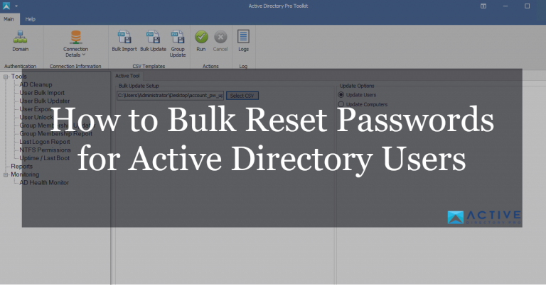 How To Bulk Reset Passwords For Active Directory Users Active 6800