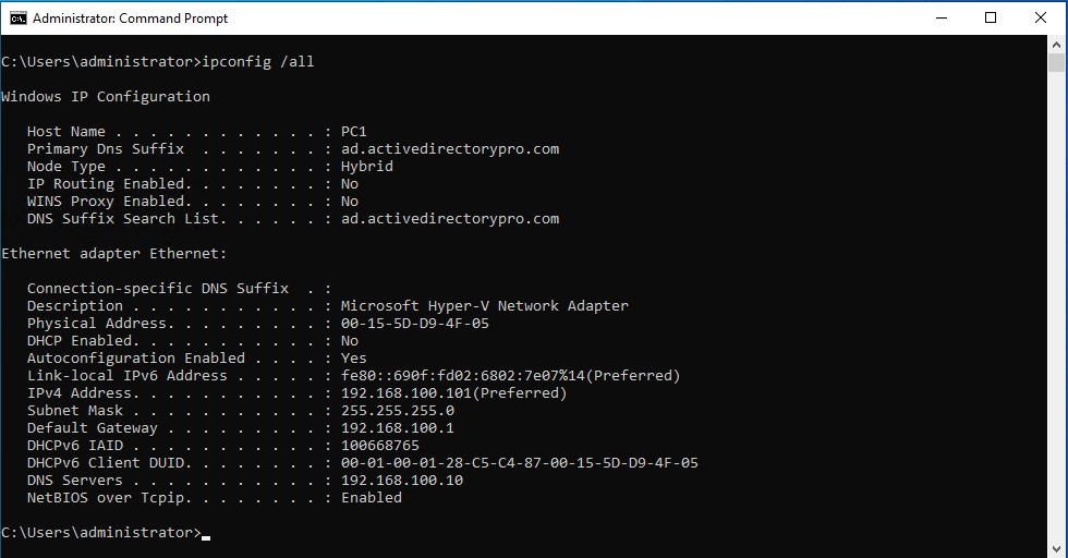 command prompt commands windows 10 list