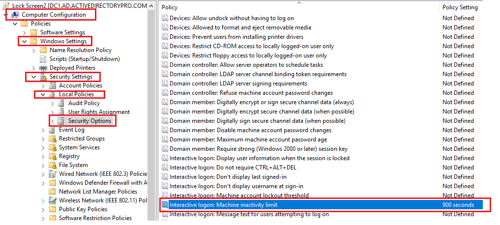 Group Policy Lock Screen: Configuration Guide - Active Directory Pro