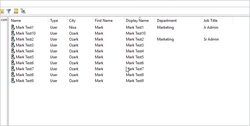 verify users in active directory