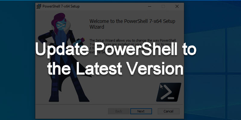 How to update powershell