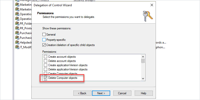 Active Directory Delegation