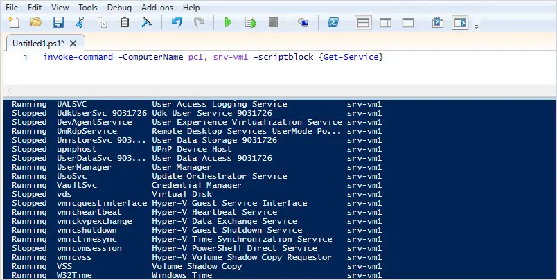 Use PowerShell Invoke-Command to run scripts on remote computers