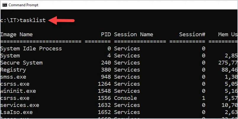 Configuring the Command Prompt Window