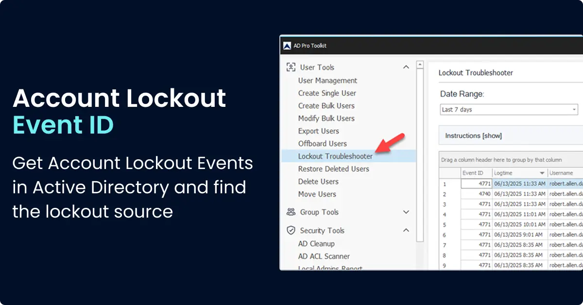 account locked event id