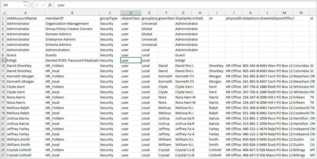 Export Members from a Google Group into an Excel File - - IT