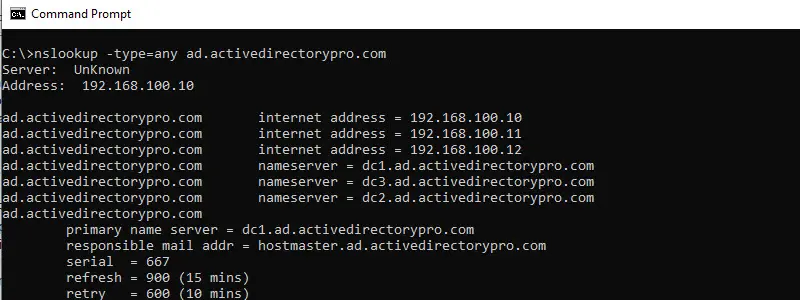 How to Use Nslookup Windows Command (11 Examples)