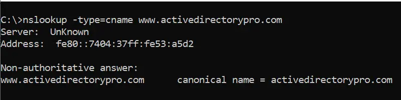 How to Use Nslookup Windows Command (11 Examples)