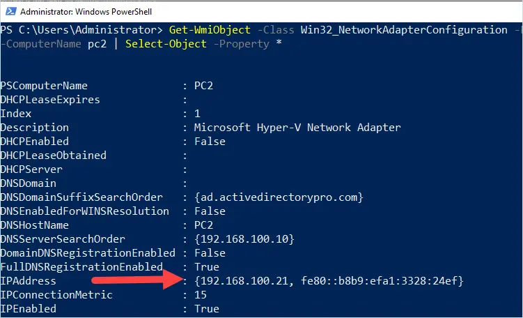 Windows command that returns external IP - Super User