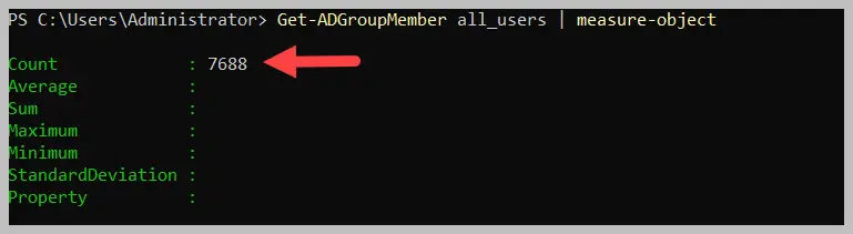 get-adgroupmember over 5000 member example